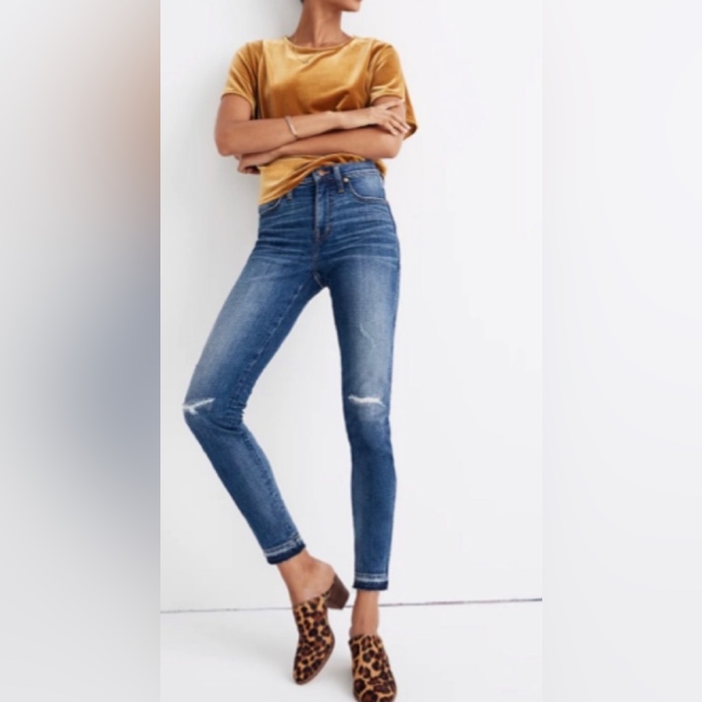 Madewell 9” High Rise Skinny Jeans